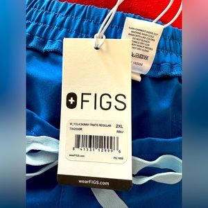 Figs 2XL W_YOLA SKINNY PANTS REGULAR TW2000R - Royal Blue Scrub Pants - NWT